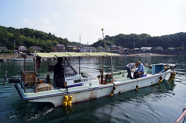 忘れ物はないかな~?岸壁へ戻りまーす。