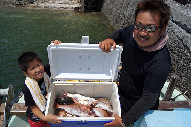 2人で満足のこの釣果(^^♪